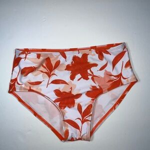 Floral High-Waisted Bikini Bottoms